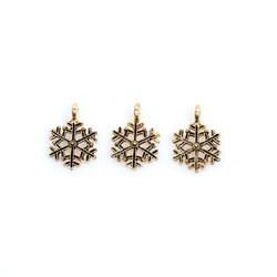 1 Adet - 17 mm Boyalı Kartanesi Takı Aparatı, Altın Kaplama Takı Aparatı, 1. Kalite (kararmaz) - 4