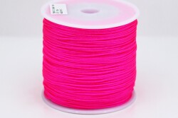 10 Metre - 0.80 mm, Fosfor Fuşya Renk, Paraşüt İpi, Bileklik ve Takı İpi, Kod-F106 - YF Hobi