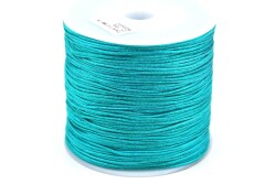 10 Metre - 0.80 mm, Turkuaz-Yeşil Renk, Paraşüt İpi, Bileklik ve Takı İpi, Kod-71 - YF Hobi