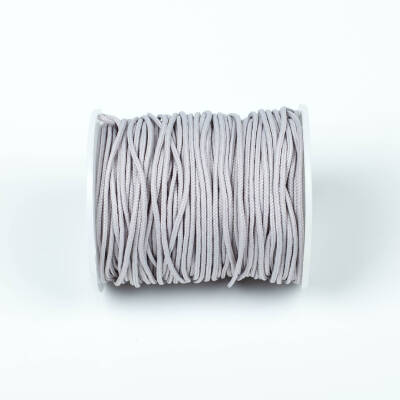10 Metre - 1.5 mm Paracord İp, Bileklik İpi, Takı İpi, Örgü İp, Açık Gri Renk. 1. Kalite YF-PARACORD-6 - 3