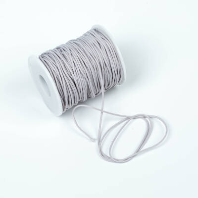 10 Metre - 1.5 mm Paracord İp, Bileklik İpi, Takı İpi, Örgü İp, Açık Gri Renk. 1. Kalite YF-PARACORD-6 - 4