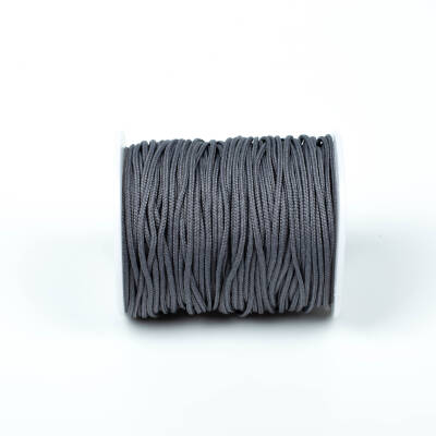 10 Metre - 1.5 mm Paracord İp, Bileklik İpi, Takı İpi, Örgü İp, Gri Renk. 1. Kalite YF-PARACORD-4 - 3