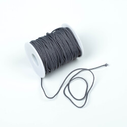 10 Metre - 1.5 mm Paracord İp, Bileklik İpi, Takı İpi, Örgü İp, Gri Renk. 1. Kalite YF-PARACORD-4 - 4