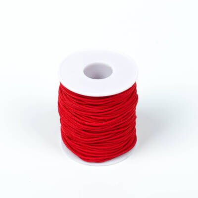 10 Metre - 1.5 mm Paracord İp, Bileklik İpi, Takı İpi, Örgü İp, Kırmızı Renk. 1. Kalite YF-PARACORD-12 - 2