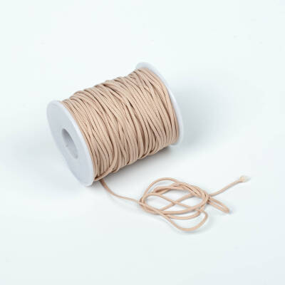 10 Metre - 1.5 mm Paracord İp, Bileklik İpi, Takı İpi, Örgü İp, Kum Beji Renk. 1. Kalite YF-PARACORD-7 - 4