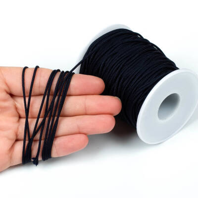 10 Metre - 1.5 mm Paracord İp, Bileklik İpi, Takı İpi, Örgü İp, Lacivert Renk. 1. Kalite YF-PARACORD-8 - 1