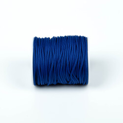 10 Metre - 1.5 mm Paracord İp, Bileklik İpi, Takı İpi, Örgü İp, Mavi Renk. 1. Kalite YF-PARACORD-11 - 3