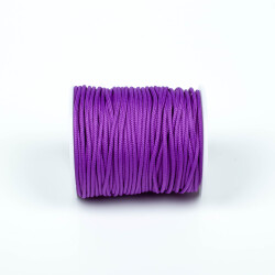 10 Metre - 1.5 mm Paracord İp, Bileklik İpi, Takı İpi, Örgü İp, Mor Renk. 1. Kalite YF-PARACORD-3 - 3