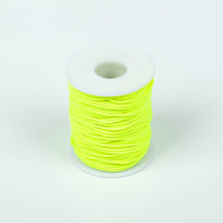 10 Metre - 1.5 mm Paracord İp, Bileklik İpi, Takı İpi, Örgü İp, Neon Sarı Renk. 1. Kalite YF-PARACORD-10 - 2