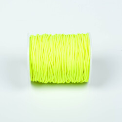 10 Metre - 1.5 mm Paracord İp, Bileklik İpi, Takı İpi, Örgü İp, Neon Sarı Renk. 1. Kalite YF-PARACORD-10 - 3