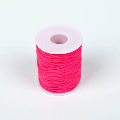 10 Metre - 1.5 mm Paracord İp, Bileklik İpi, Takı İpi, Örgü İp, Pembe Renk. 1. Kalite YF-PARACORD-1 - 2