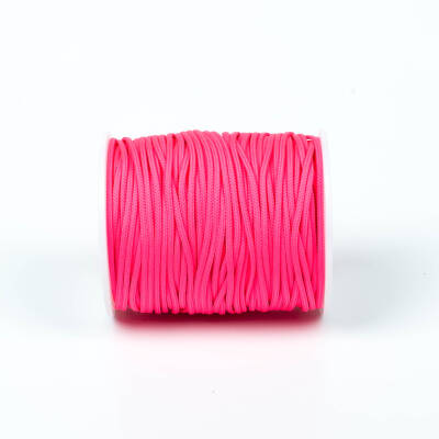10 Metre - 1.5 mm Paracord İp, Bileklik İpi, Takı İpi, Örgü İp, Pembe Renk. 1. Kalite YF-PARACORD-1 - 3