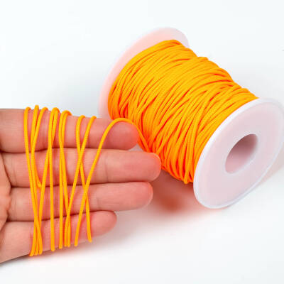 10 Metre - 1.5 mm Paracord İp, Bileklik İpi, Takı İpi, Örgü İp, Turuncu Renk. 1. Kalite YF-PARACORD-2 - 1