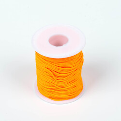 10 Metre - 1.5 mm Paracord İp, Bileklik İpi, Takı İpi, Örgü İp, Turuncu Renk. 1. Kalite YF-PARACORD-2 - 2
