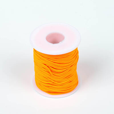 10 Metre - 1.5 mm Paracord İp, Bileklik İpi, Takı İpi, Örgü İp, Turuncu Renk. 1. Kalite YF-PARACORD-2 - 2