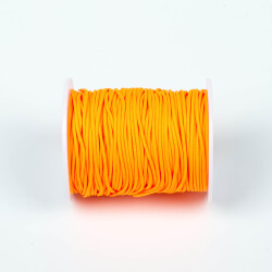 10 Metre - 1.5 mm Paracord İp, Bileklik İpi, Takı İpi, Örgü İp, Turuncu Renk. 1. Kalite YF-PARACORD-2 - 3
