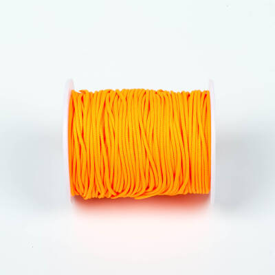10 Metre - 1.5 mm Paracord İp, Bileklik İpi, Takı İpi, Örgü İp, Turuncu Renk. 1. Kalite YF-PARACORD-2 - 3