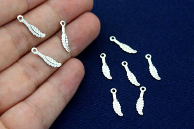 20 Adet- 4x16 Mm Yaprak Desenli Pul, Takı Malzemesi, Metal Pul, Nikel Kaplama, Pirinç #1239n - 2