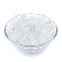 25 Gram - 10 mm Beyaz Renkli Böğürtlen Plastik Boncuk, ( 25 gram - 65-68 Adet Arası ) - 3