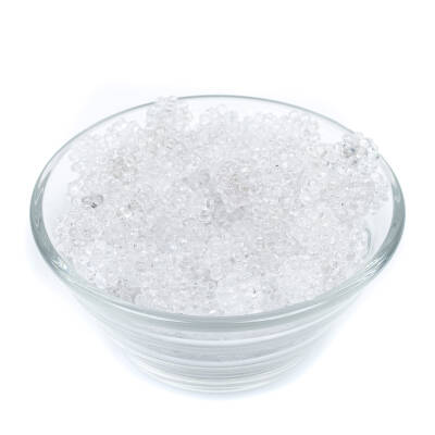 25 Gram - 10 mm Beyaz Renkli Böğürtlen Plastik Boncuk, ( 25 gram - 65-68 Adet Arası ) - 3