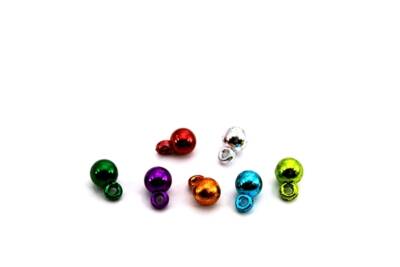 25 Gram - 6 mm Kulplu Boncuk, Karışık Renk, Plastik Boncuk. 1. Kalite ( 25 Gram - 175-180 Adet ) - 2