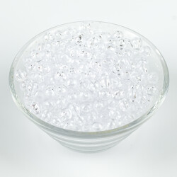 25 Gram - 6 mm, Şeffaf Renkli, Yuvarlak Takı Ve Süs Boncuğu, 1.Kalite ( 25gr - 215-225 Adet Arası ) MR-01 - 2