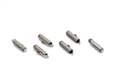 4 Adet - 15 mm Nikel Kaplama, Miyuki Kapama, Bağlantı Aparatı, Kum Boncuk Kapama - 1