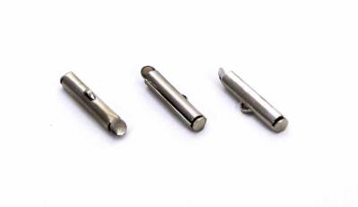 4 Adet - 20 mm Nikel Kaplama, Miyuki Kapama, Bağlantı Aparatı, Kum Boncuk Kapama - 1