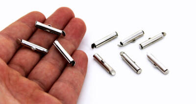 4 Adet - 20 mm Nikel Kaplama, Miyuki Kapama, Bağlantı Aparatı, Kum Boncuk Kapama - 2