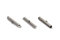 4 Adet - 25 mm Nikel Kaplama, Miyuki Kapama, Bağlantı Aparatı, Kum Boncuk Kapama - 1