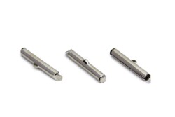 4 Adet - 25 mm Nikel Kaplama, Miyuki Kapama, Bağlantı Aparatı, Kum Boncuk Kapama - 2