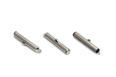 4 Adet - 25 mm Nikel Kaplama, Miyuki Kapama, Bağlantı Aparatı, Kum Boncuk Kapama - 2