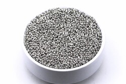 50 Gram, Küçük Boy Kum Boncuğu, 1.5 mm, Takı Yapım Boncuğu, Parlak Gümüş Renk, K55 - YF Hobi