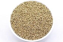 50 Gram, Küçük Boy Kum Boncuğu, 1.5 mm, Takı Yapım Boncuğu, Parlak Sarı Renk, K86 - YF Hobi