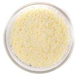 50 Gram, Küçük Boy Kum Boncuğu, 1.5 mm, Takı Yapım Boncuğu, Parlak İnci Krem Renk, K82 - 1