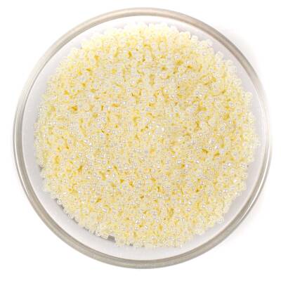 50 Gram, Küçük Boy Kum Boncuğu, 1.5 mm, Takı Yapım Boncuğu, Parlak İnci Krem Renk, K82 - 1